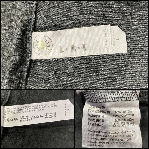 LAT Men's Landshark Beach Bar & Grill Tank Size Large - Picture 4 of 9